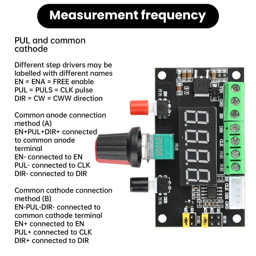 Stepper Driver Pulse and Direction Controller