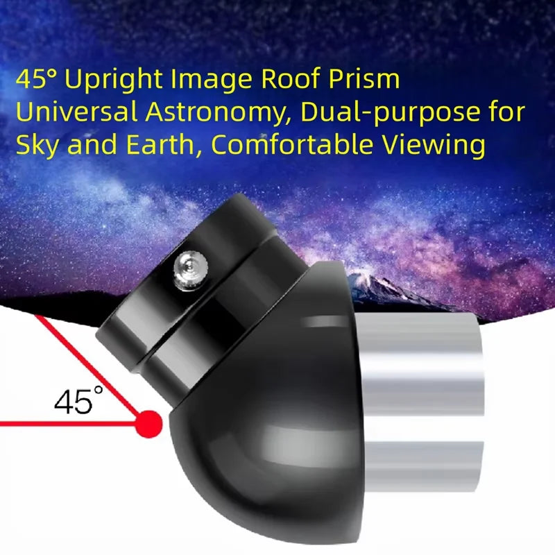 1.25-Inch 45-Degree Telescope Diagonal Prism