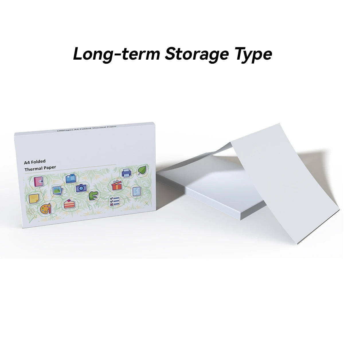 A4 Thermal Printer Paper - 100 Pieces