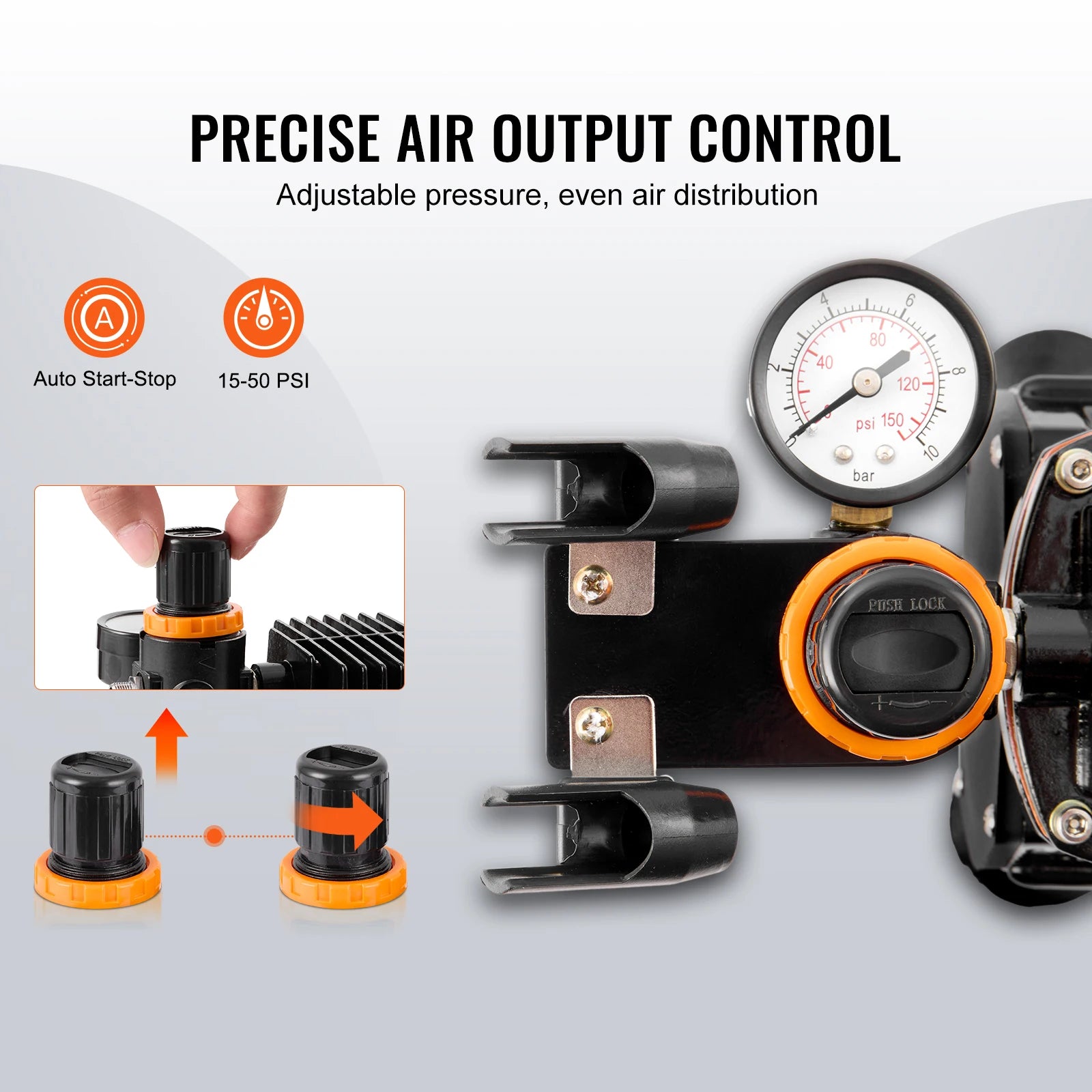Professional Airbrush Kit with Dual Fan Compressor & 3 Nozzle Sizes