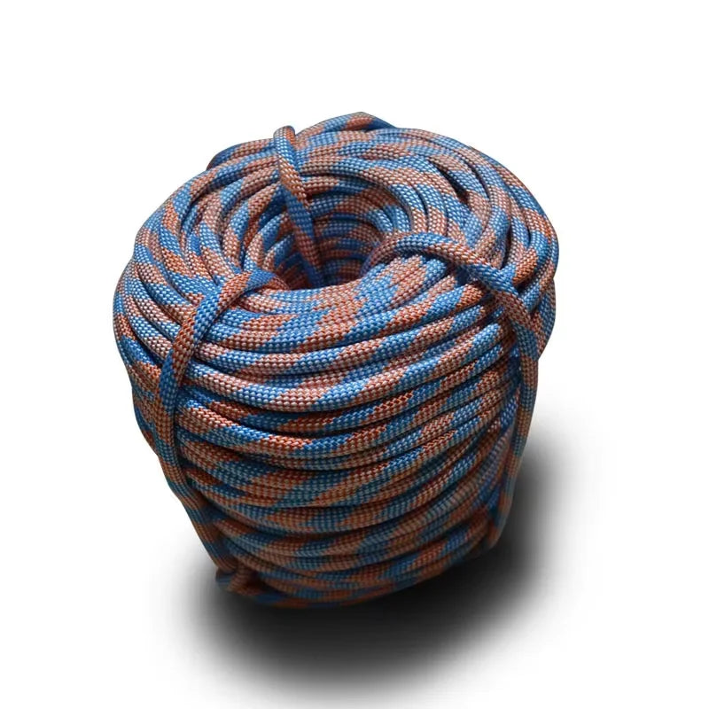 Outdoor Rope 5-50m 9mm Wear-Resistant 700kg