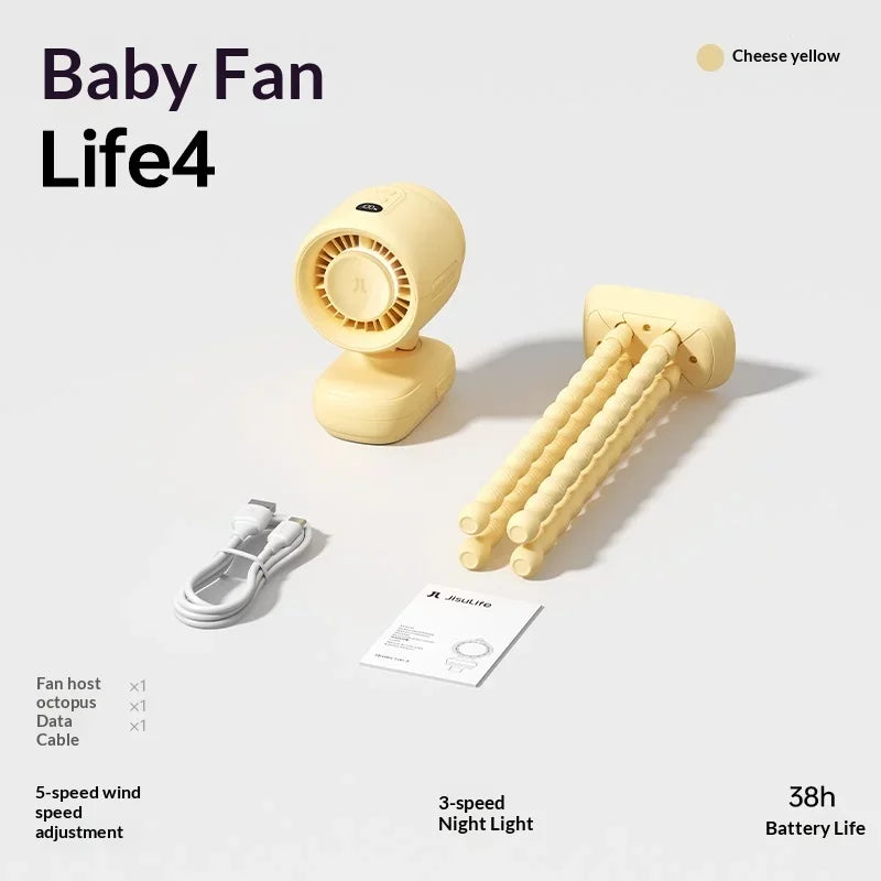 Clamp-Mount Mini Fan - Life3 and Life4 Options