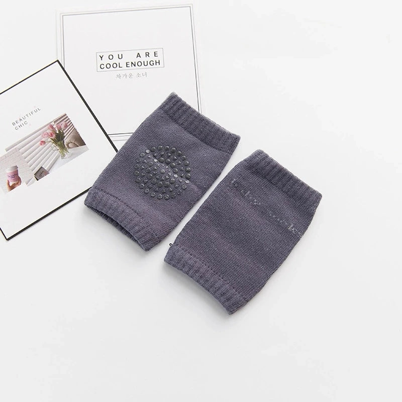 Cotton Baby Knee & Elbow Pads - Blue