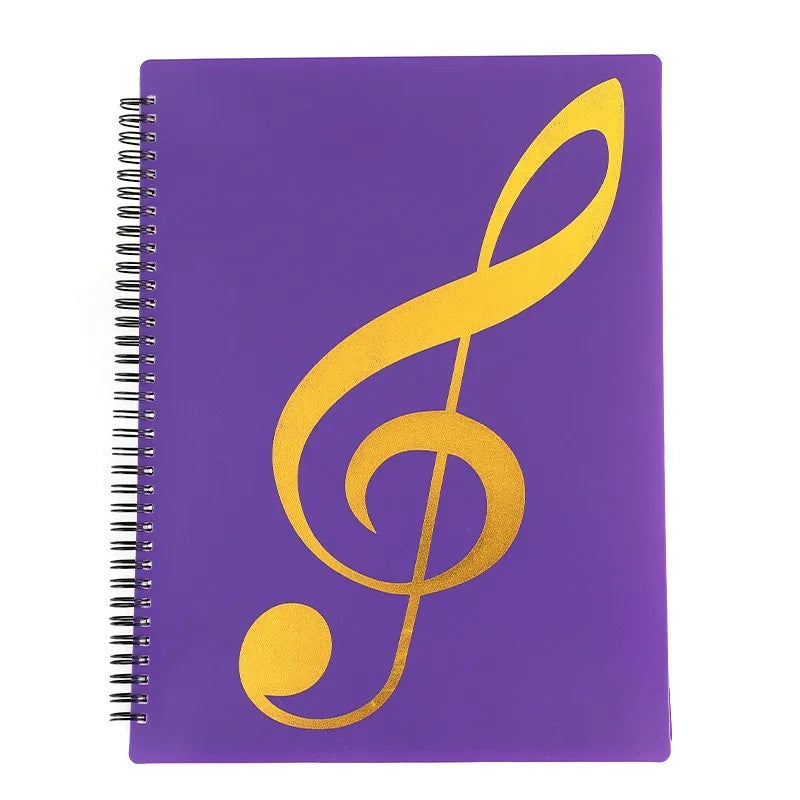 A4 Sheet-Music Holder, Ten-Page Format