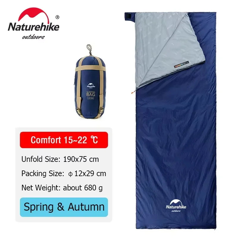 Naturehike LW180 Ultralight Sleeping Bag for Camping & Hiking