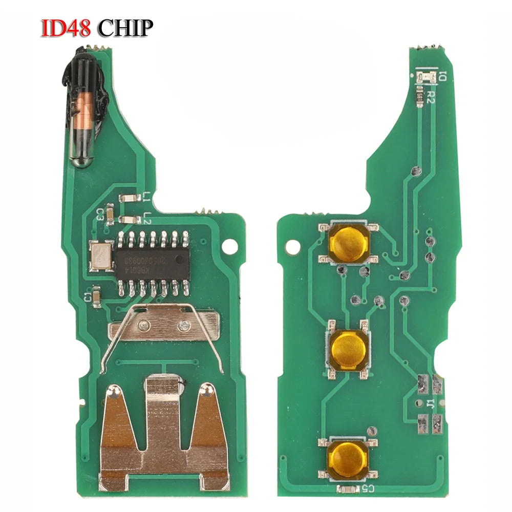 3T0837202 5K0837202AD / 202Q Diaľkový kľúč do auta pre VW Beetle Eos Golf 6 Jetta Tiguan Seat Škoda Fabia 434MHz ID48 Čip