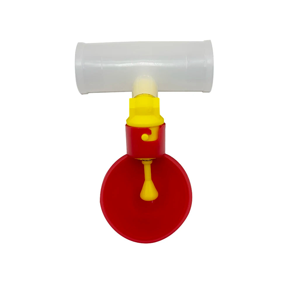 Peck-Operated Poultry Drinking Cups, Style and Pack Options