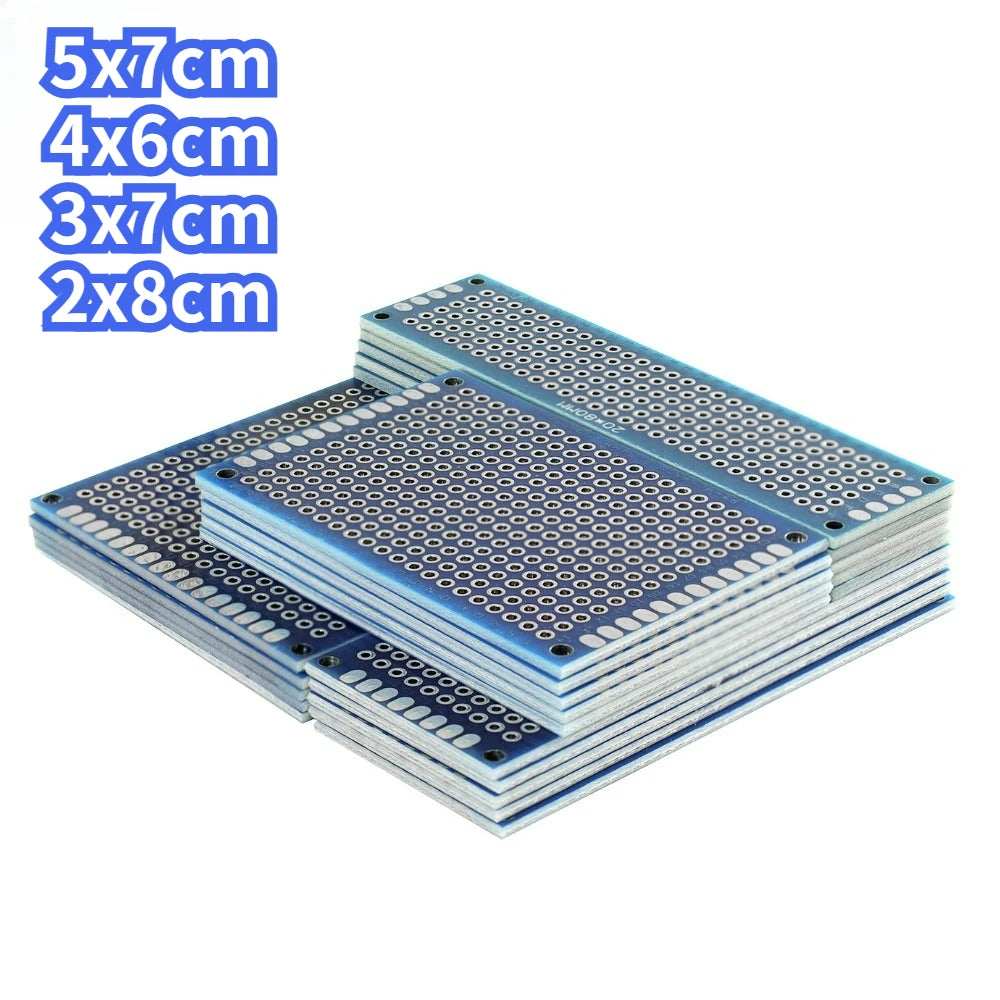 Twenty-Piece Double-Sided Prototype PCB Set