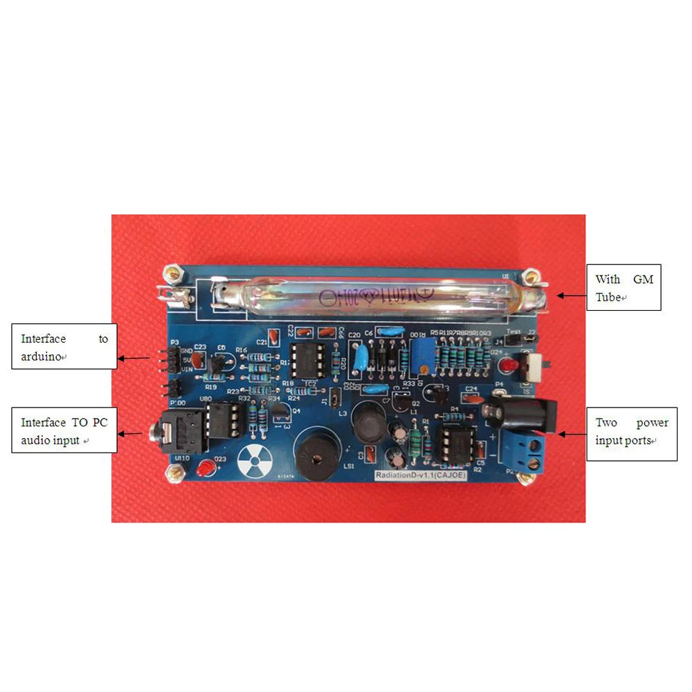 Geiger Counter Kit - Assembly and Board Options