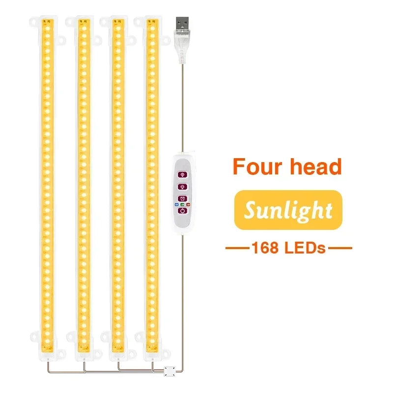 30 cm USB LED Plant Light Bars, 1–4 Bar Options