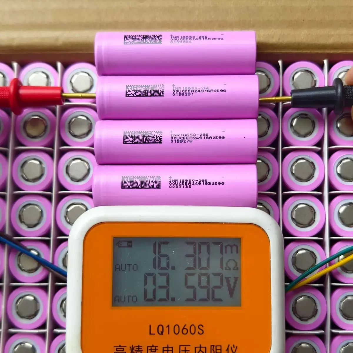 18650 2600mAh Li-Ion Cells - Pack Options