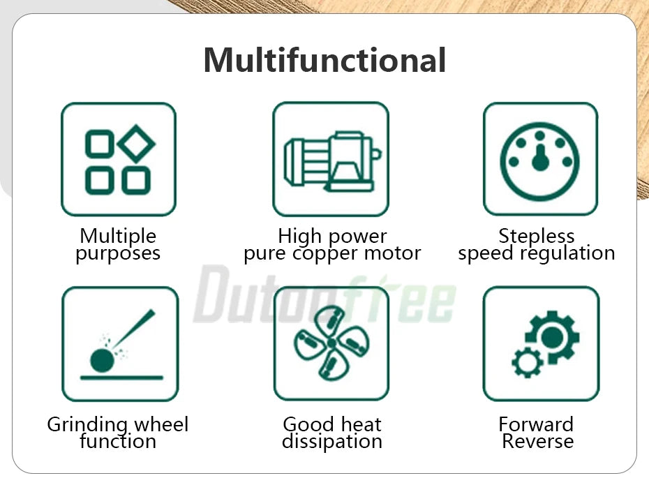100W Double Grinder Machine Artifact Table Grinder Motor Micro Coarse and Fine Polishing Electric Grinding Wheel Grindig Stone