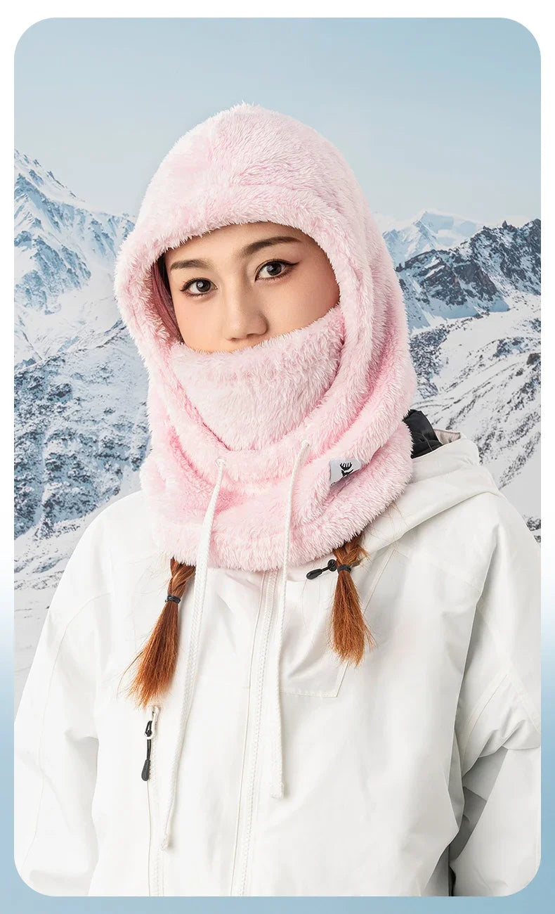 Winter Ski Mask Balaclava Full Face Fleece Hood Neck Warmer