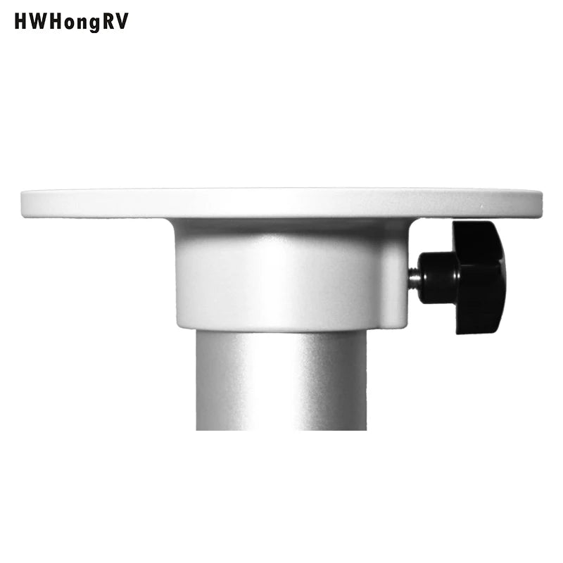 Manufacturers' Select RV or Boat Table Leg System. SurFit Leg Sets, Silver, Surface Mount with Aluminum Floor and Table Bases
