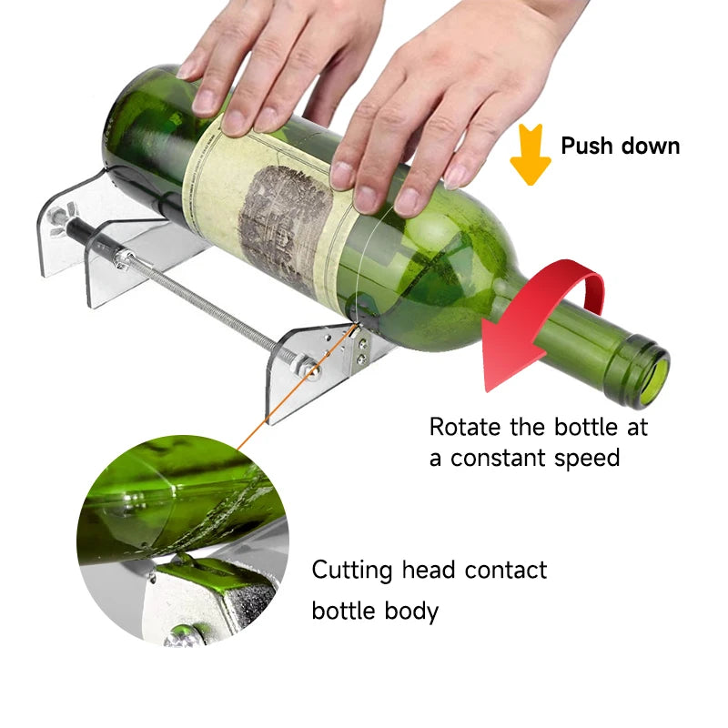 DIY üvegpalackvágó