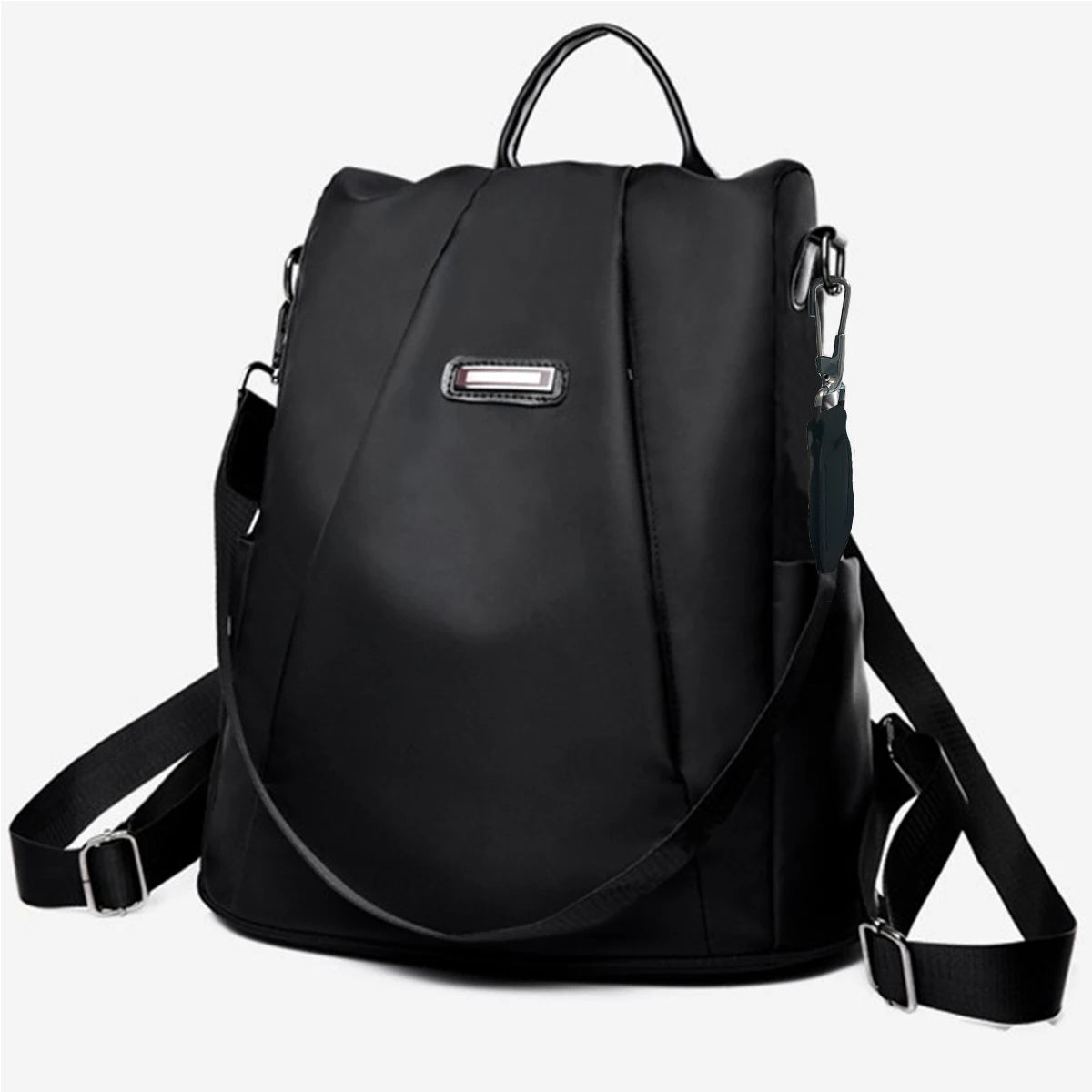 Neutral Style Backpack for Men and Women, with Three Carrying Straps, Suitable for Travel and Tourism Made of Nylon Material.