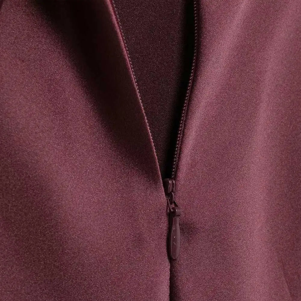 Women's Long Satin Halter Dress, Backless, Bow Tied, Back Zipper, Female Dresses, Sexy Fashion