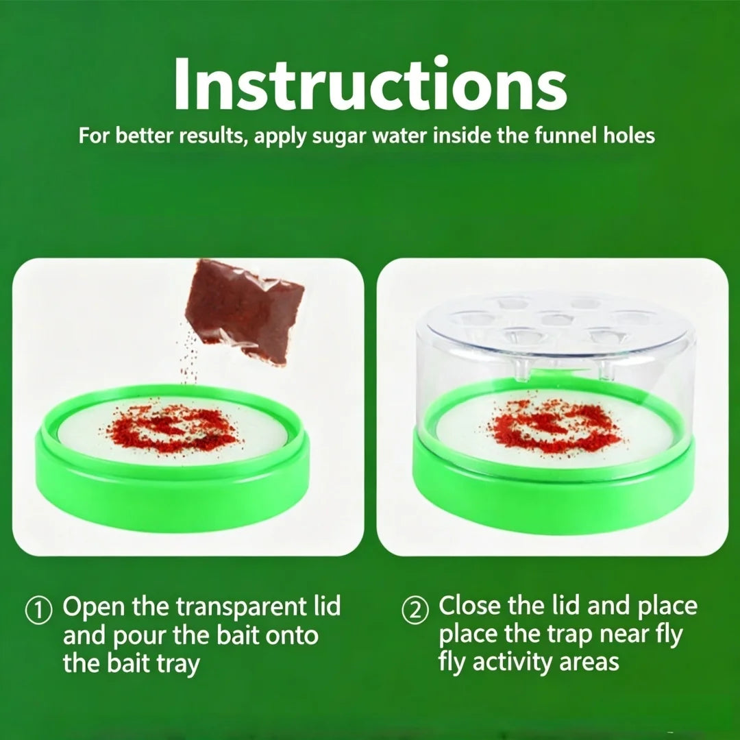 Reusable Non-Electric Fly Trap
