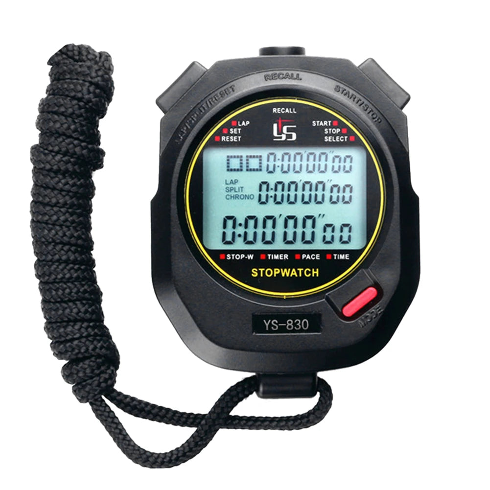 Digitale handstopwatch, verschillende modellen