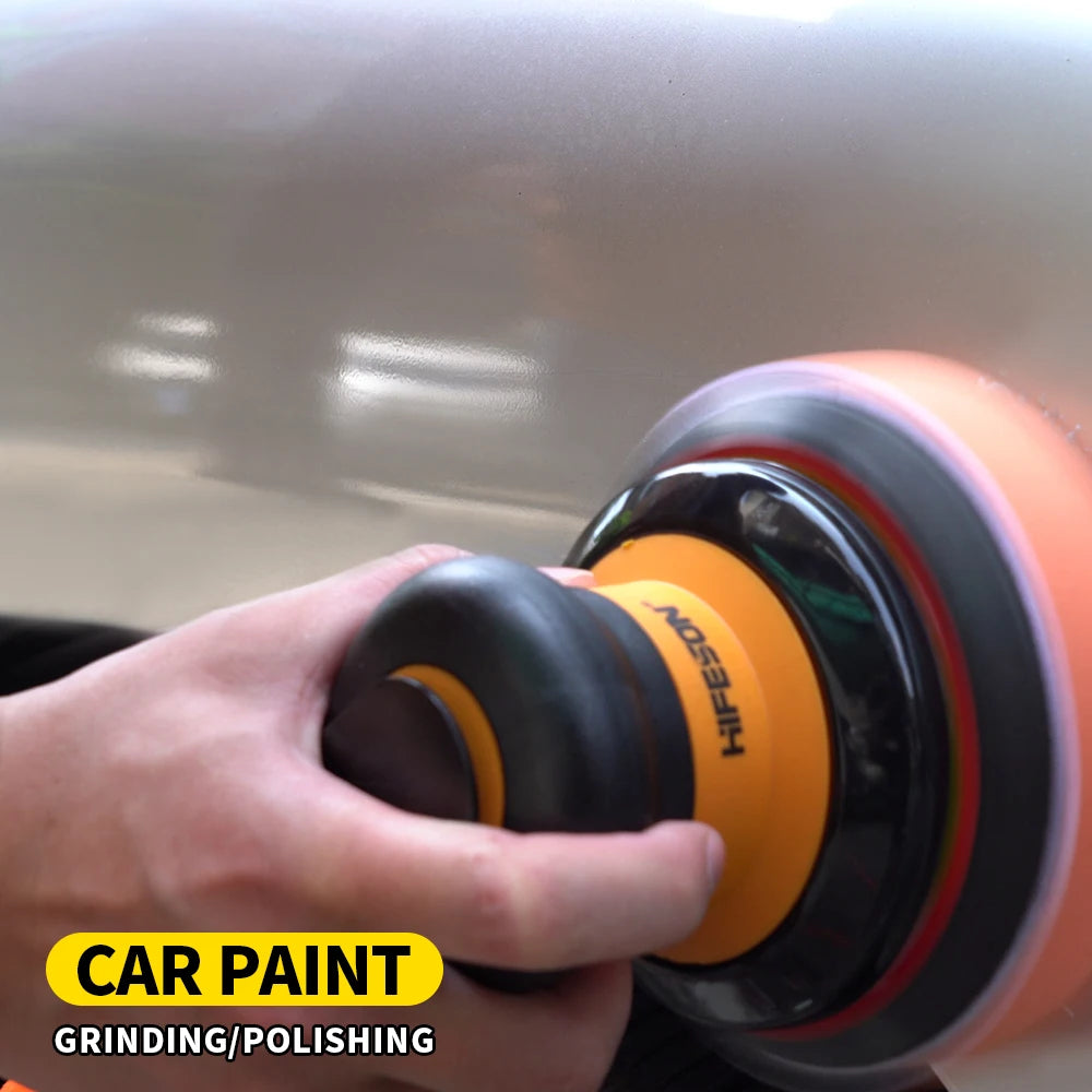 Pneumatic Orbital Sander 5"/6" 10000RPM Air Polisher EU Connector