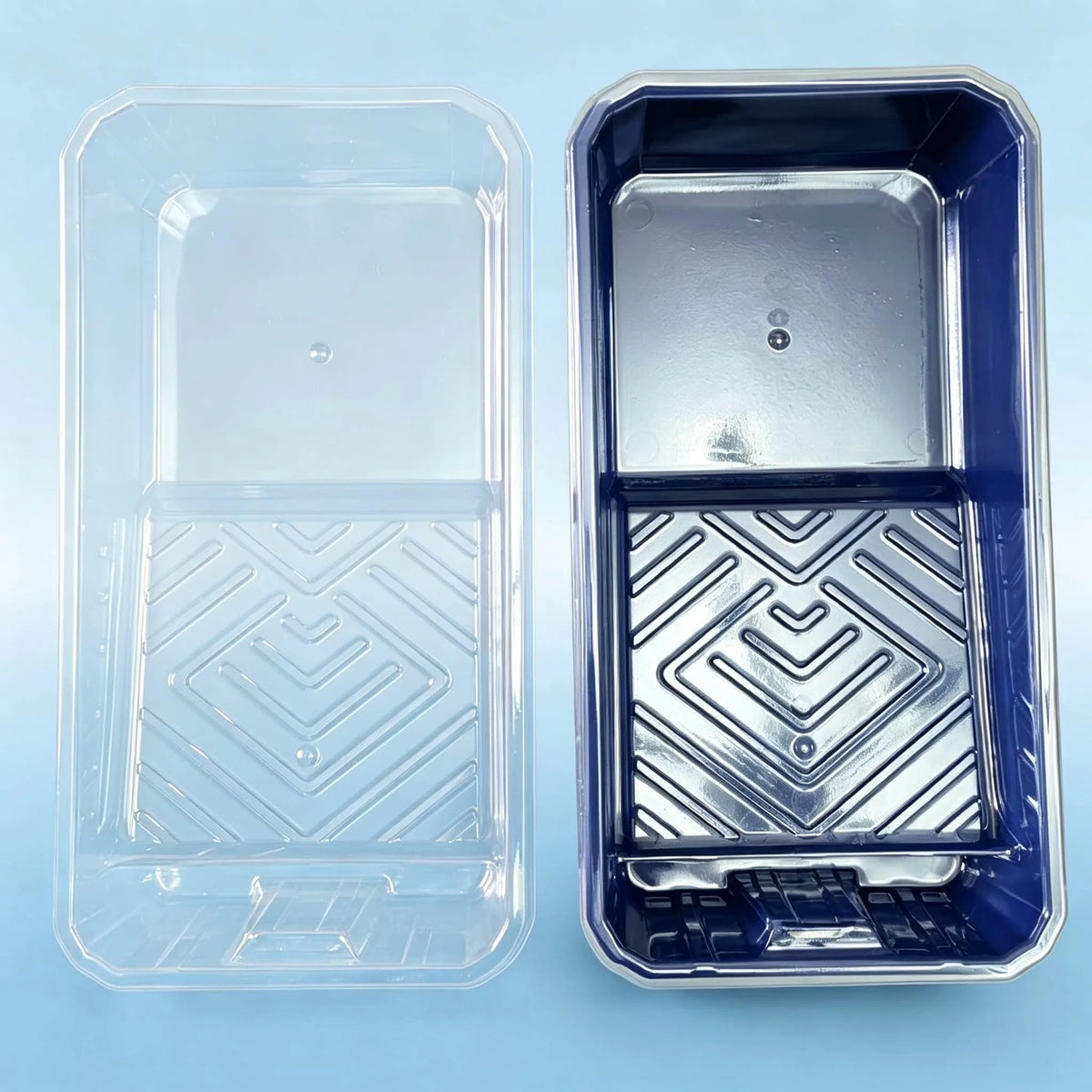 Bandeja de pintura de 4 pulgadas con dos revestimientos reemplazables