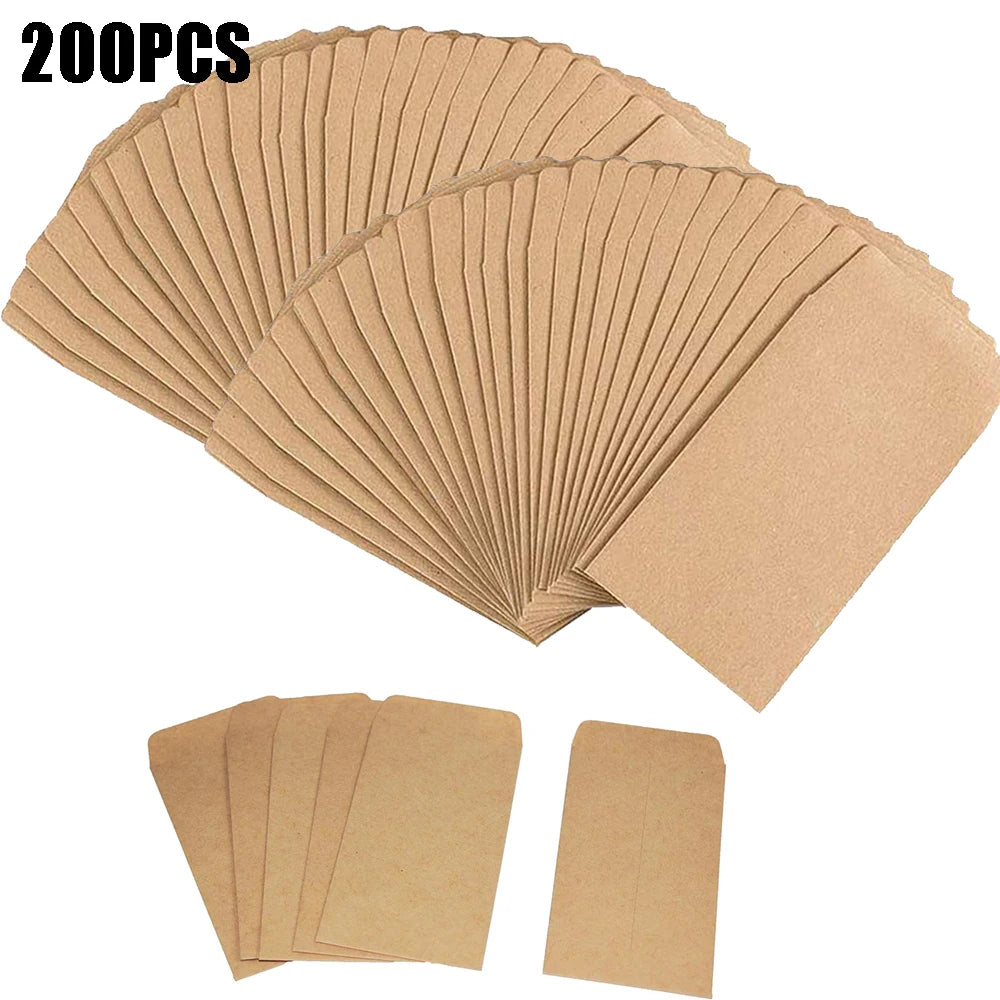Envelope de sementes de papel — 6 × 10 cm