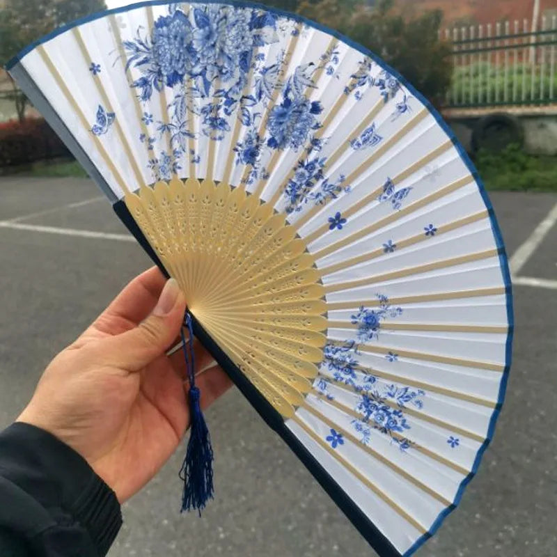 Folding Bamboo Hand Fan in Chinese Style