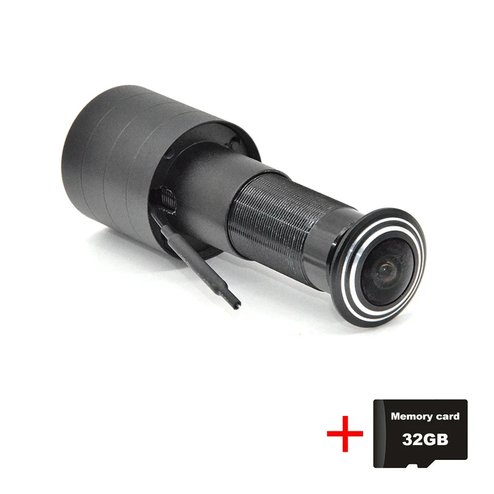3MP WiFi Door Viewer Camera with Motion Detection & 2-Way Audio