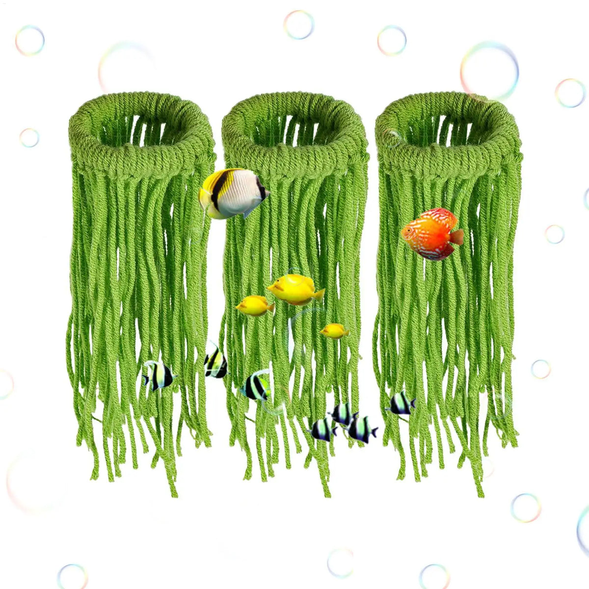 3 Floating Aquarium Spawning Mops