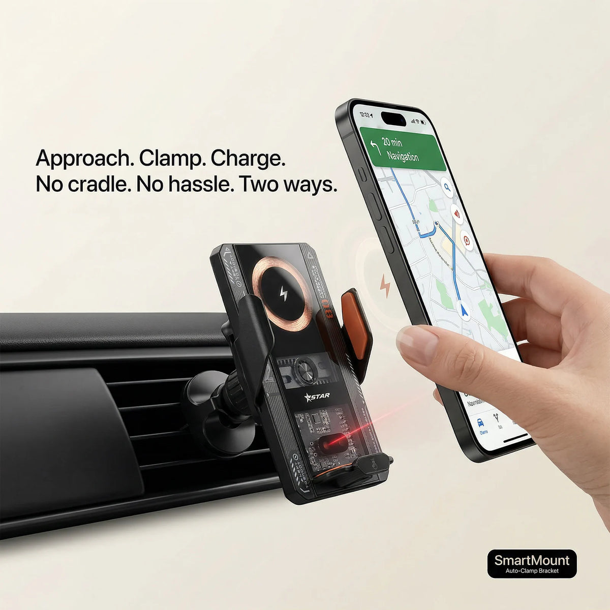 For Toyota Corolla e210 2019-2025 2026 Vehicle-Specific Phone Holder Base Smart Car Phone Mount 66W Charging Holder Accessories