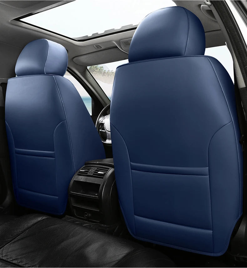 Універсальні чохли на автокрісла – комплект повного покриття з нубукової шкіри Nappa