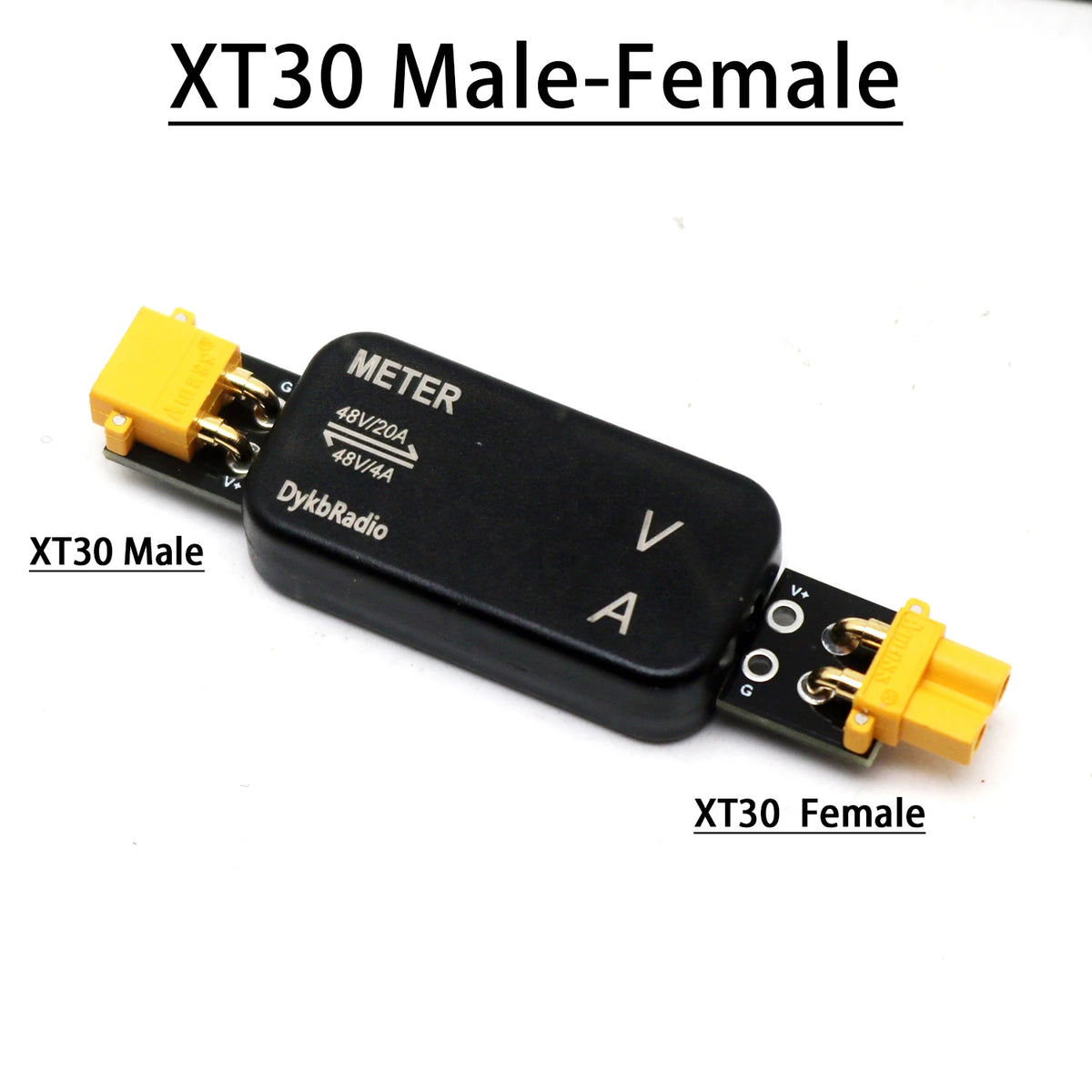 XT30/XT60 Bidirectional Voltage and Current Meter