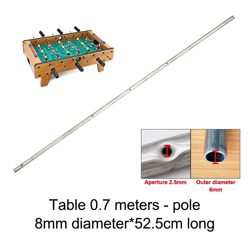 Replacement Foosball Table Rod, A1–A4 Options