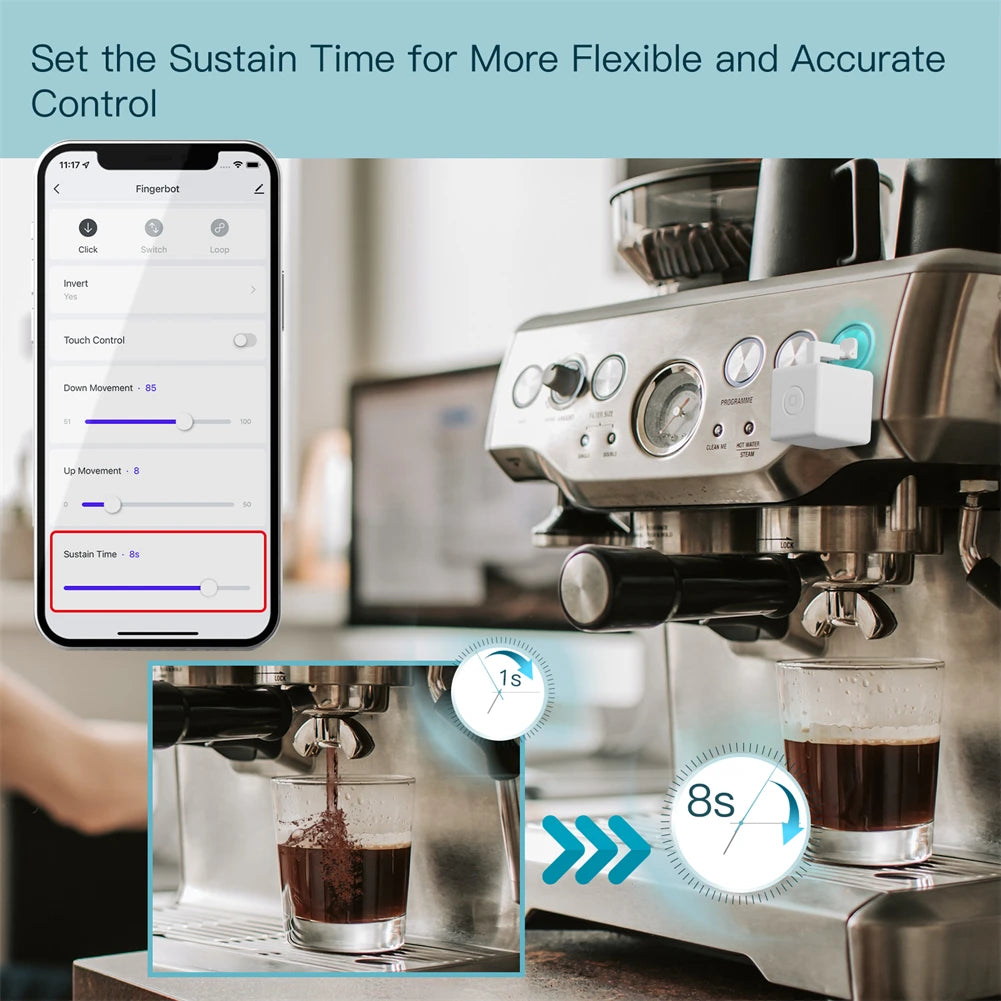 Smart Bluetooth Fingerbot Switch Button Pusher