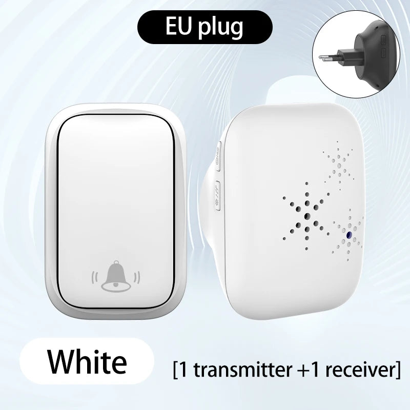 Self-Powered Wireless Doorbell with Chime Options