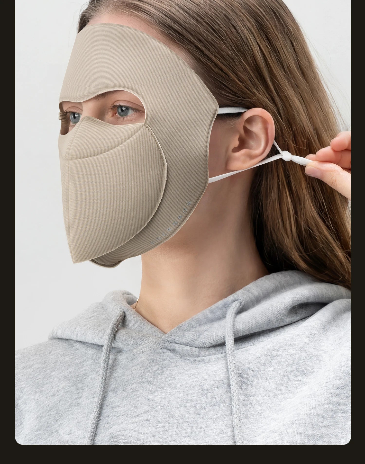 3-Layer Windproof Cycling Face Mask with UV Protection