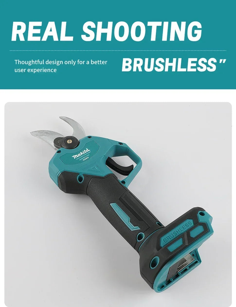 Cordless Electric Pruning Shears 20V Brushless with LCD Display