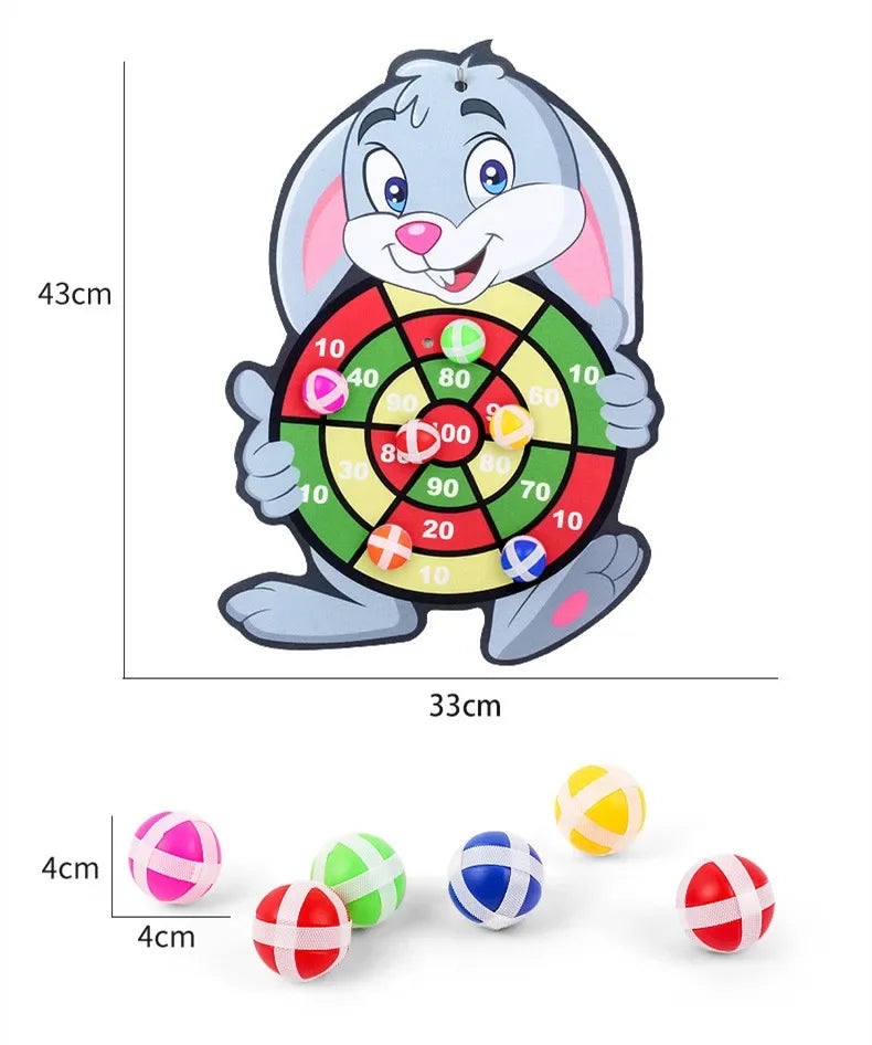 Educational Dart Board Baby Dart Indoor Sports Child Montessori Games for Children 3 to 7 Years