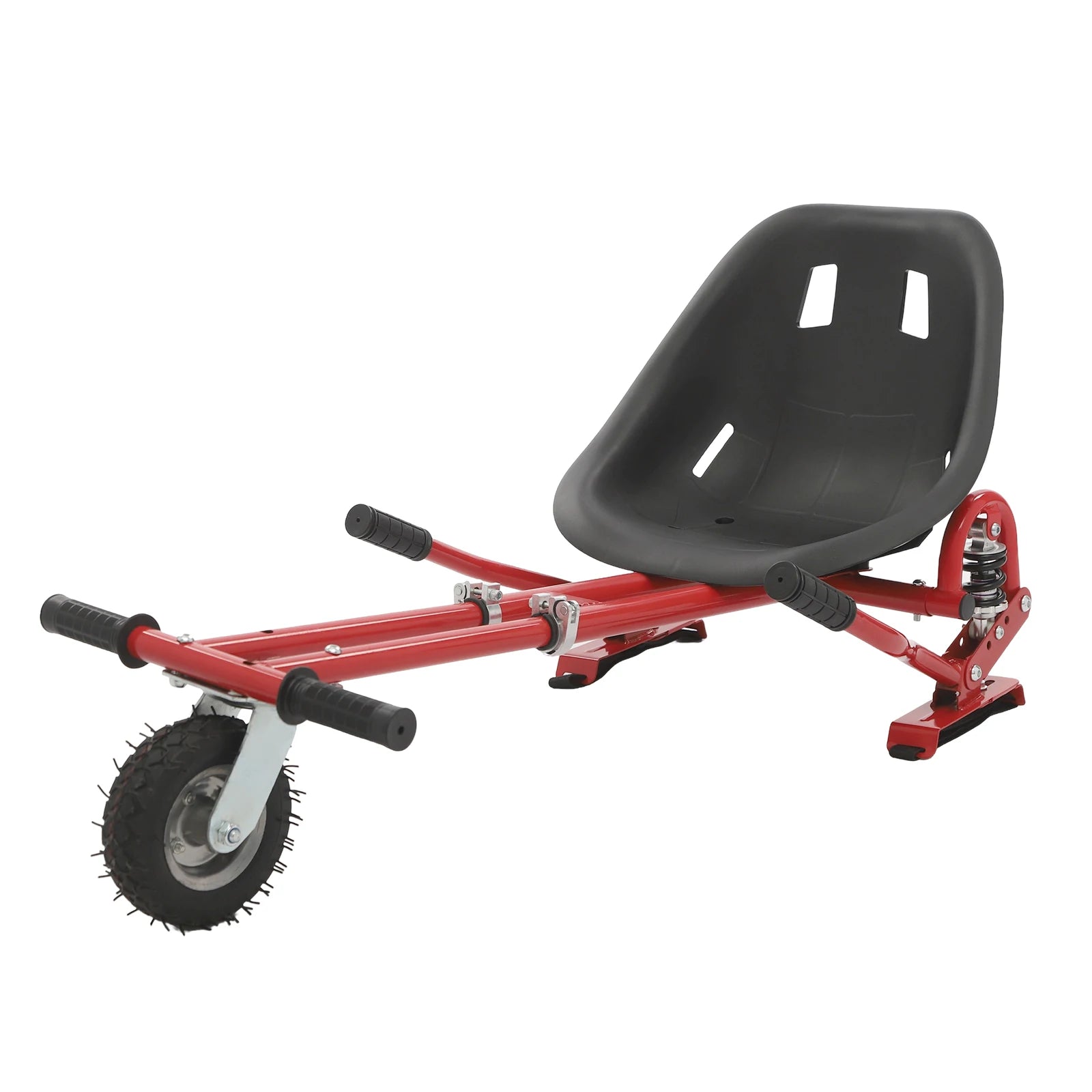 Adjustable Hoverboard Seat Attachment with Shock Absorber