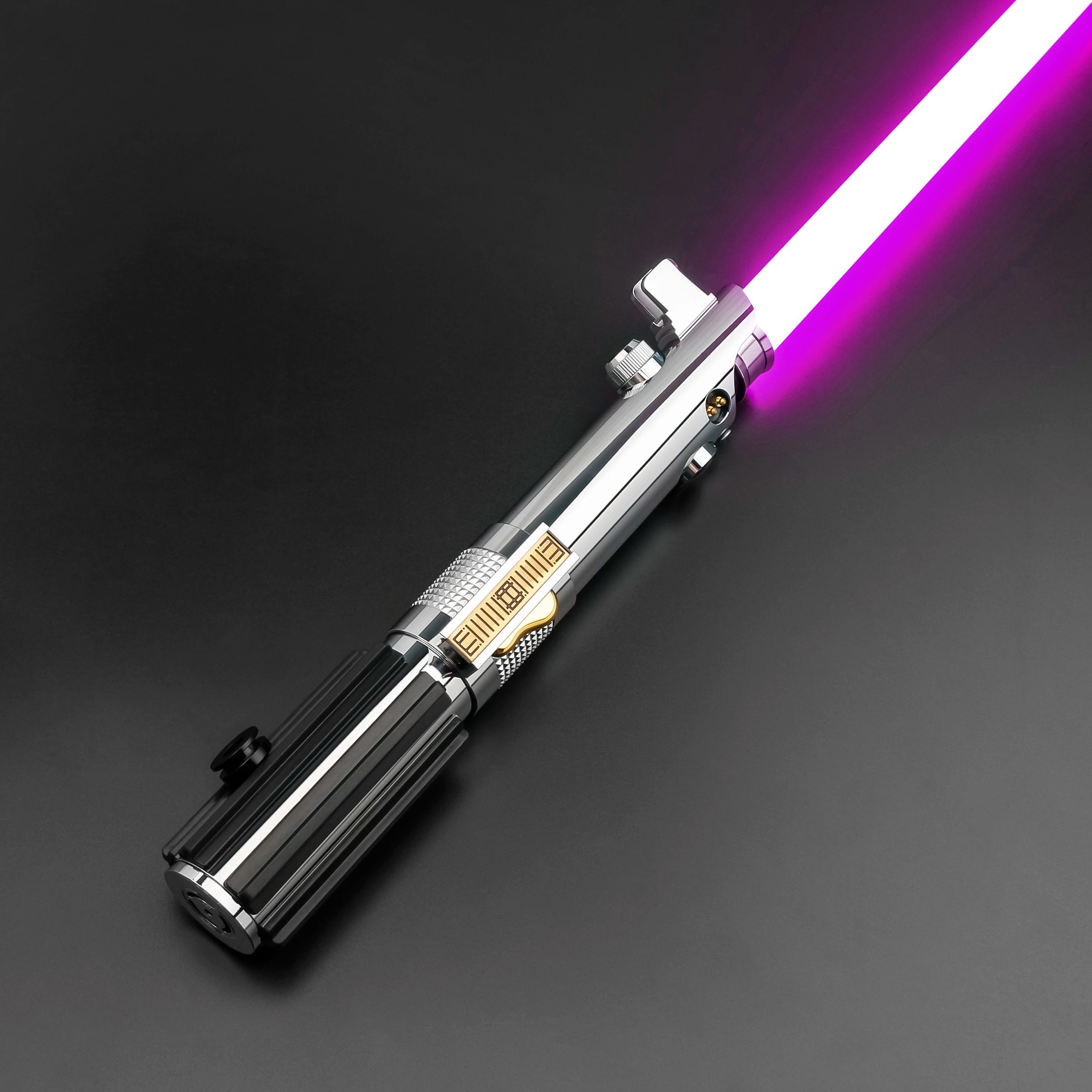 Sable de luz RGB con píxeles inspirado en Anakin, con movimiento suave y placa Proffie