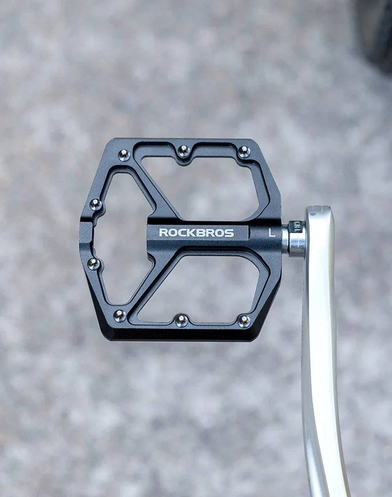 Ultralight Aluminum Bike Pedals with Sealed DU Bearings Non-Slip Grip
