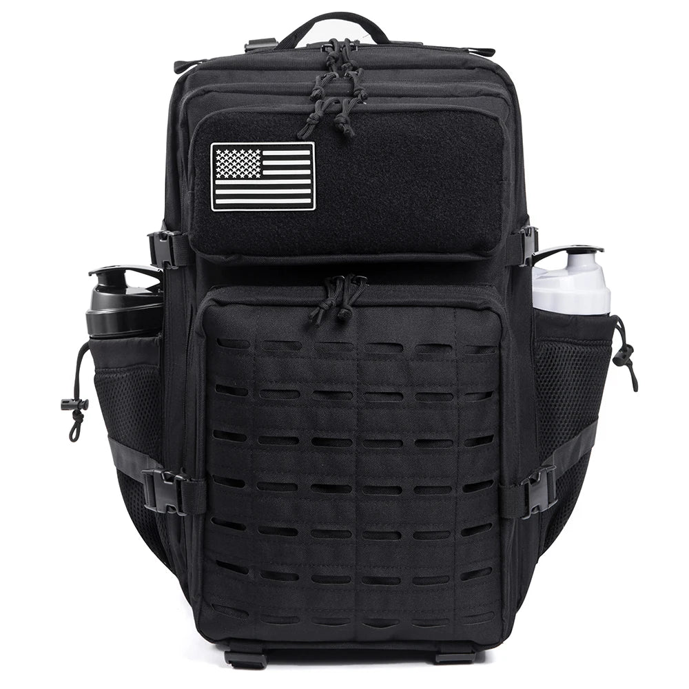 45L Tactical Backpack with Double Cup Holder