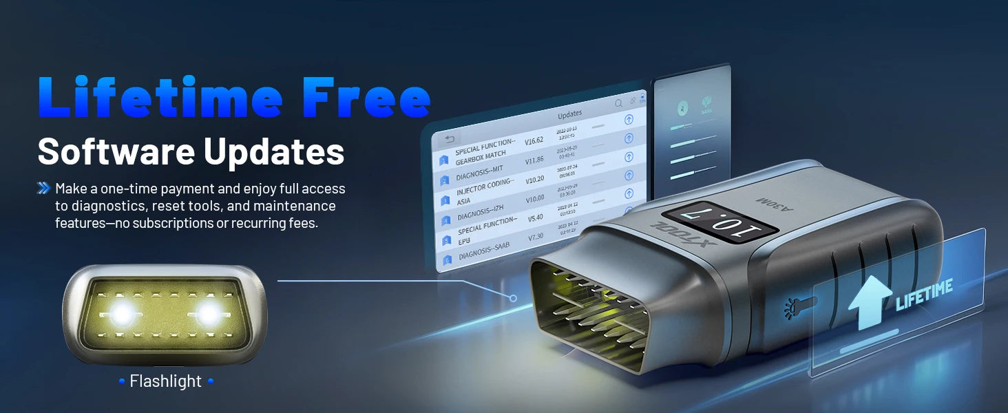 XTOOL A30M OBD2 skener Bluetooth diagnostický nástroj