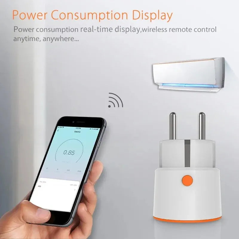 EU Zigbee Smart Plug with Energy Monitoring