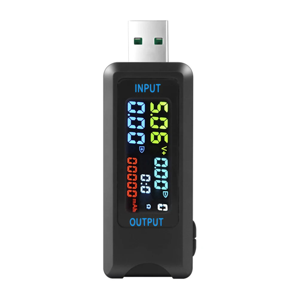 Digitaler USB-Lade-Tester - Anschlussoptionen