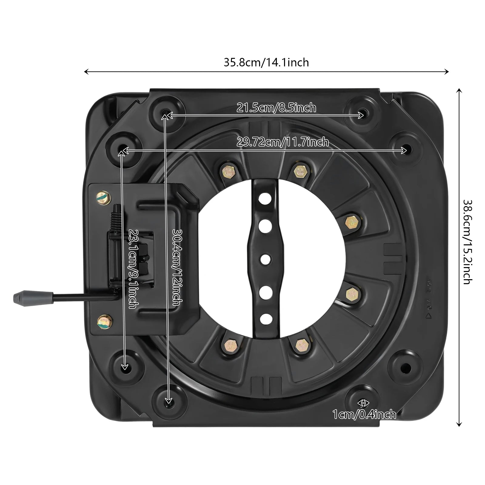 Swivel Seat Base for Vans, RVs and Commercial Vehicles