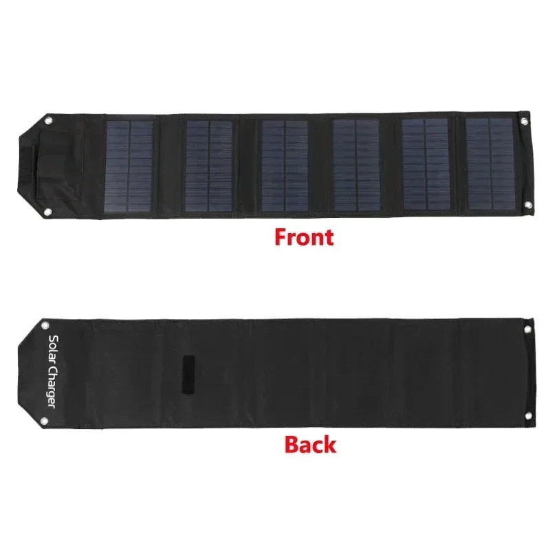 Folding USB Solar Panel - Power Options