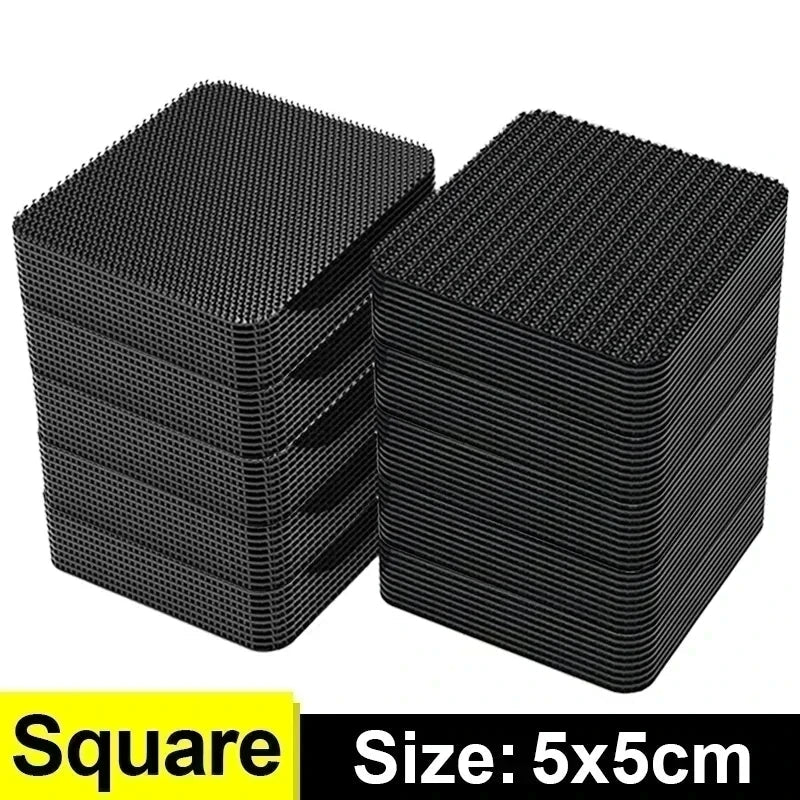 Double-Sided Adhesive Carpet Grips- High-Strength, Residue-Free Stickers for Secure Floor Mats& Home Use