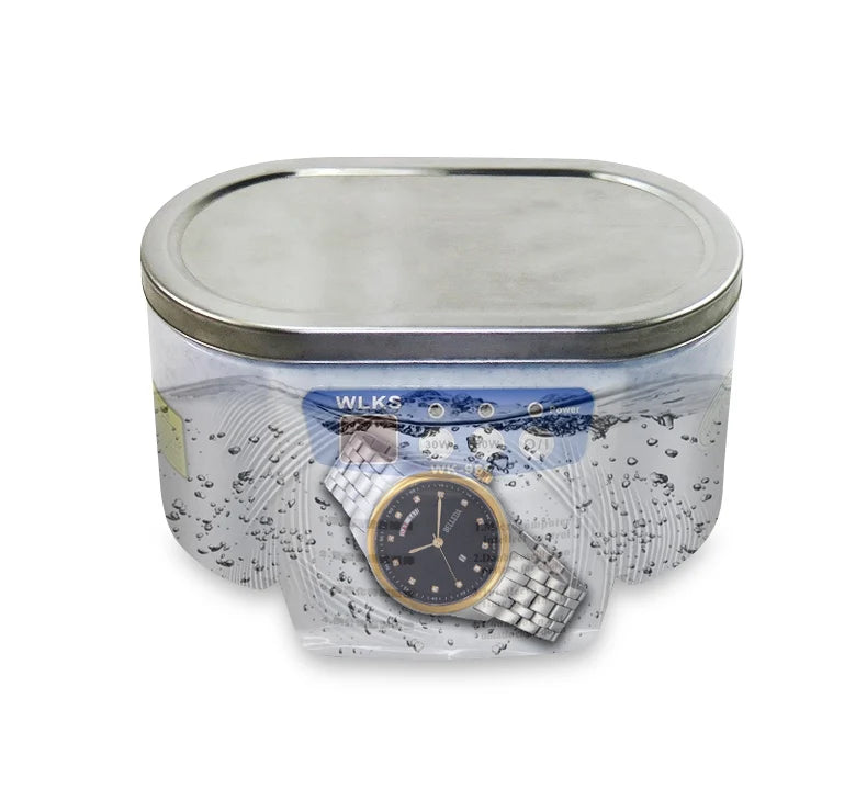 Ultrasonic Cleaner 40kHz 30W Bath for Glasses Dentures Jewelry