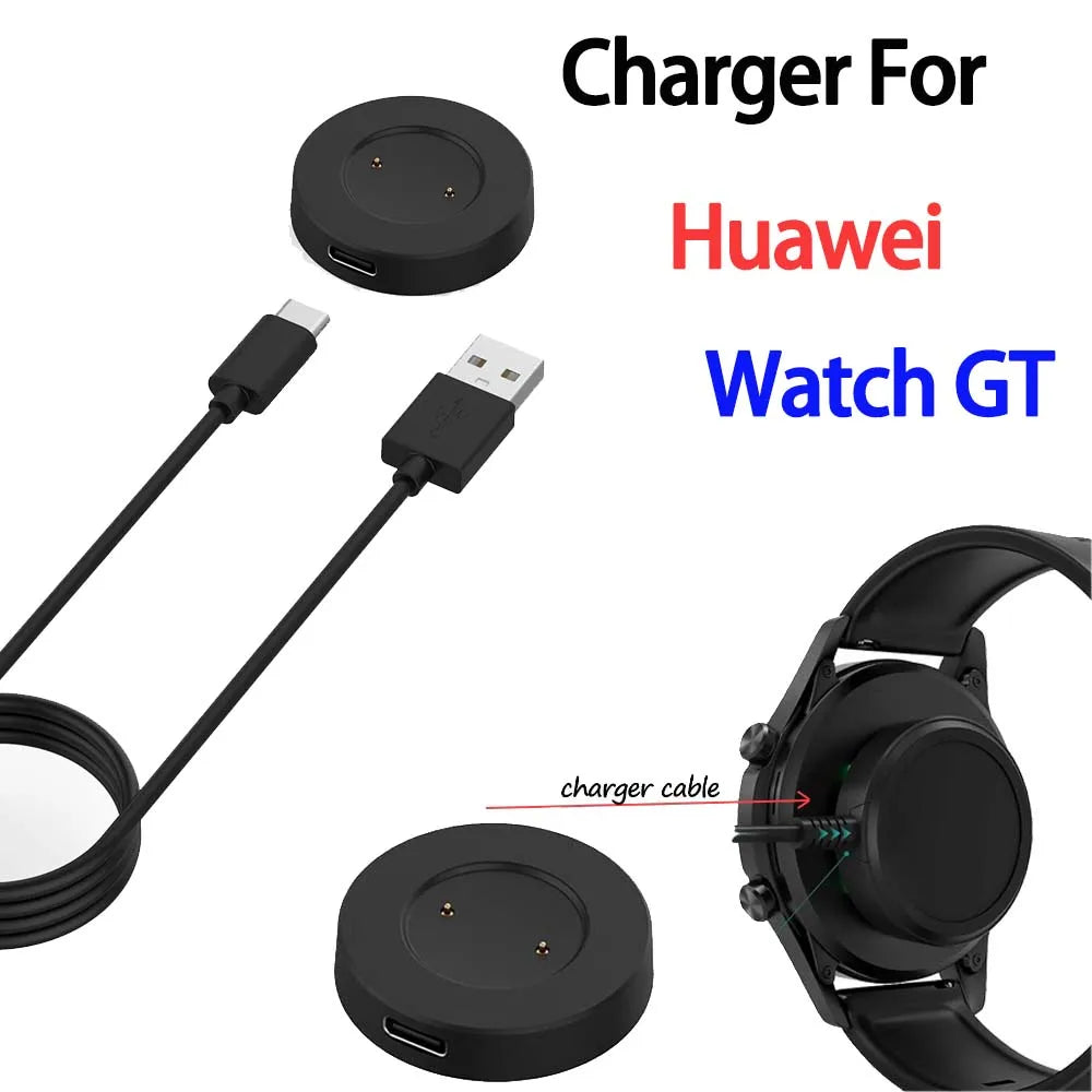 USB-oplader til Huawei GT-, GT2- og GT 2e-ure